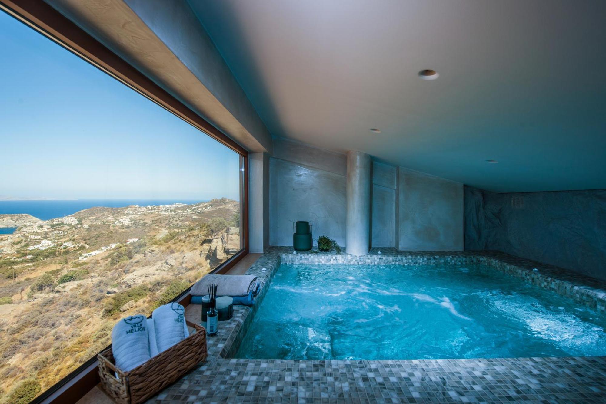 Villa Helios - Elevate Your Senses Agia Pelagia  Bagian luar foto