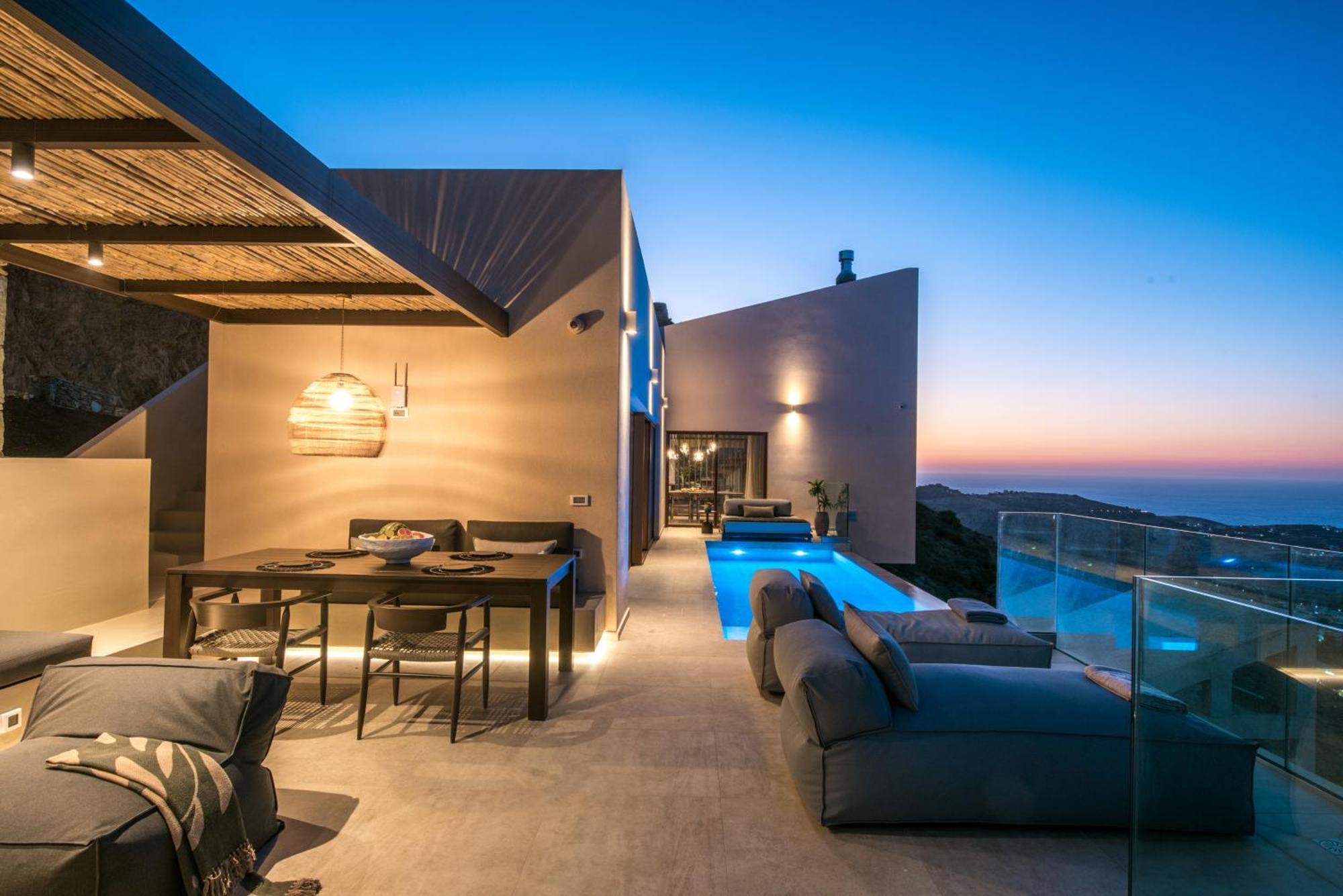 Villa Helios - Elevate Your Senses Agia Pelagia  Bagian luar foto