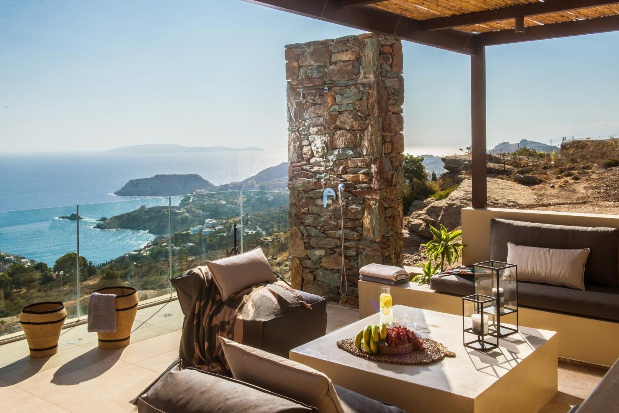 Villa Helios - Elevate Your Senses Agia Pelagia  Bagian luar foto