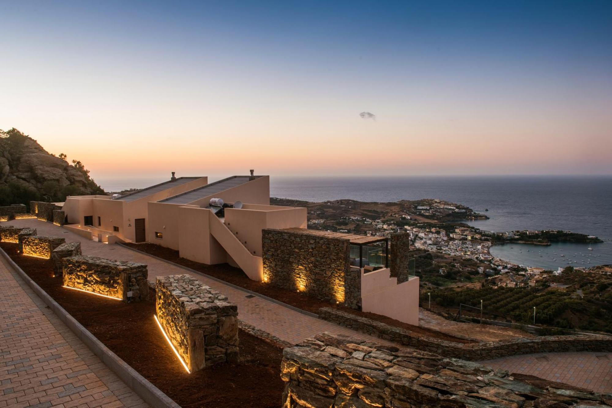 Villa Helios - Elevate Your Senses Agia Pelagia  Bagian luar foto
