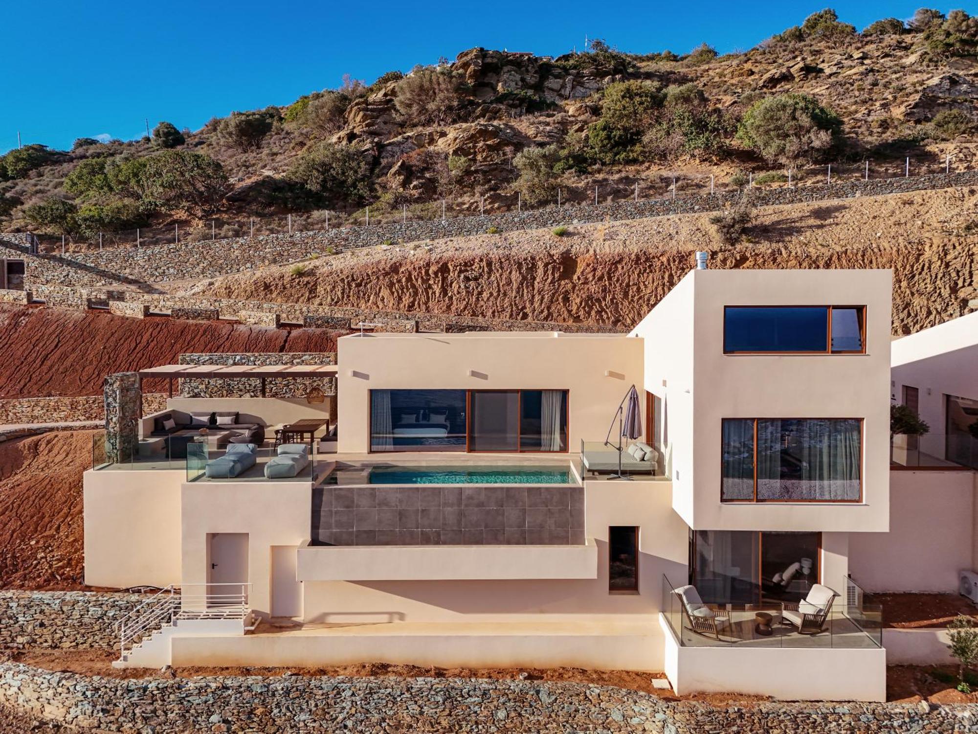 Villa Helios - Elevate Your Senses Agia Pelagia  Bagian luar foto